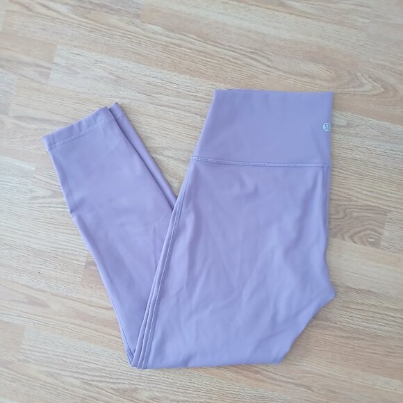 NWOT Lululemon Align High Rise Pant 25" Purple Size 10 - Picture 2 of 7